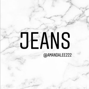 ✨ Jeans ✨